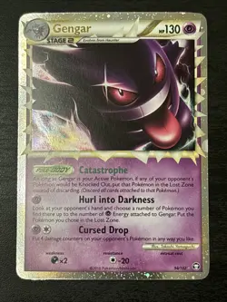 Gengar Prime Triumphant Ultra Rare Card 94/102 Pokemon Hgss Prime Holo Nm - Image 1