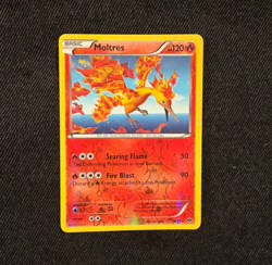 Moltres 14/99 Next Destinies Reverse Holo Pokemon Card 2012 - Image 1