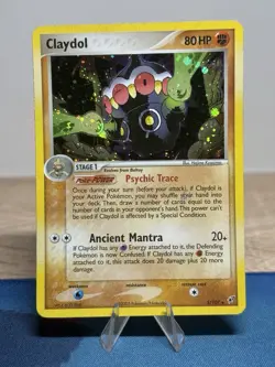 Claydol 5/107 Pokemon TCG EX Deoxys Holo Rare Single Card MP - Image 1