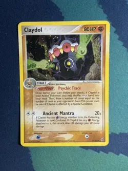 Claydol 5/107 Pokemon TCG EX Deoxys Holo Rare Single Card MP - Image 2