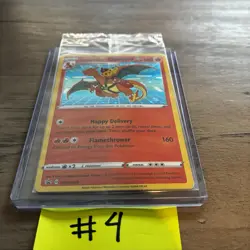Special Delivery Charizard Pokemon Center Promo Card Holo (SWSH075) - SEALED - Image 3