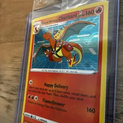 Special Delivery Charizard Pokemon Center Promo Card Holo (SWSH075) - SEALED - Image 4