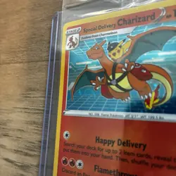 Special Delivery Charizard Pokemon Center Promo Card Holo (SWSH075) - SEALED - Image 5