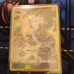 Pokemon Pikachu TG05/TG30 Ultra Rare Full Art Holo Trainer Gallery Card Swsh11 - Image 1