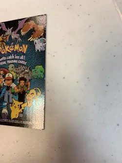 Pokemon Checklist Foil 1999 Topps TV Animation Edition Pokemon Card - Image 4