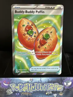 Pokemon Card Buddy-Buddy Poffin 167/132 Mega evolutions Near Mint - Image 1
