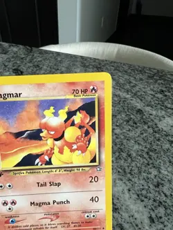 Magmar 1st Edition Neo Genesis Pokemon Card 40/111 Magmar - Image 3
