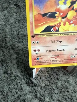 Magmar 1st Edition Neo Genesis Pokemon Card 40/111 Magmar - Image 5