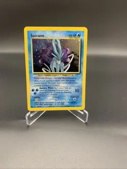 Pokemon TCG Suicune Neo Revelation Holo Card 14/64 Lightly Played - Image 1