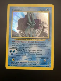 Pokemon TCG Suicune Neo Revelation Holo Card 14/64 Lightly Played - Image 3