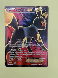 Pokemon Card - Umbreon EX #119/124 XY Fates Collide Full Art Rare MP - Image 4