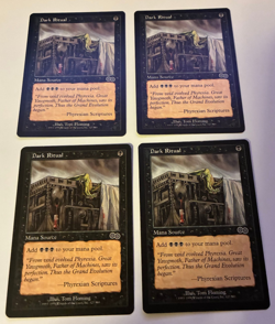 MTG Dark Ritual Urza's Saga Regular x4 - Image 1