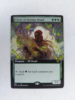MTG Circle of Dreams Druid (Extended Art) - (AFR) #d209 - Image 1