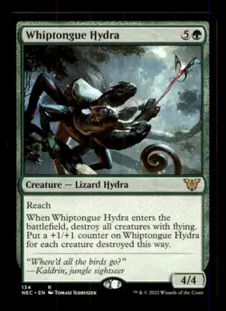 Whiptongue Hydra LP Light Play Neon Commander MTG [11916] - Image 1