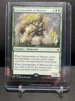 Greenwarden of Murasa MTG Magic 2015 Battle for Zendikar LP - Image 1