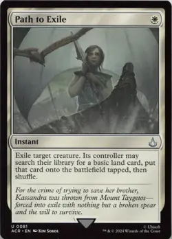 Path to Exile U Universes Beyond: Assassin's Creed 81 - LP MTG - Image 1