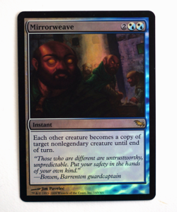 Mirrorweave - Instant #143 - Magic the Gathering Shadowmoor Holo Foil (NM) - Image 1