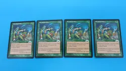 4x SKYSHROUD ELITE ELVES EXODUS MTG MAGIC THE GATHERING NM / UNPLAYED - Image 1