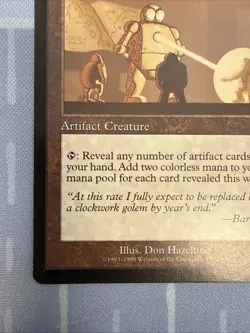 Metalworker - Urza's Destiny - Magic: The Gathering Vintage 1999 WOTC RARE - Image 5