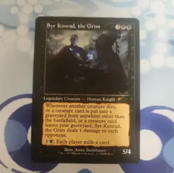 MTG: Syr Konrad, The Grim (Commander Party Promo)(Rare) - Image 1
