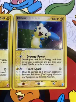 Pokemon TCG Plusle And Minun 6/12 Holo Pair EX Delta Species 2006 Lot NM - Image 5