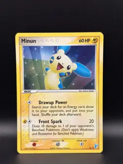 Pokemon TCG Plusle And Minun 6/12 Holo Pair EX Delta Species 2006 Lot LP - Image 3