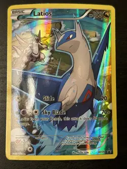 Pokemon TCG Latios XY79 Black Star Promo Full Art Ultra Rare Holo Card 2015 Nm- - Image 1