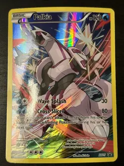 Pokemon Palkia XY XY75 Holo Black Star Promo 2015 TCG Card English Full Art Nm - Image 1