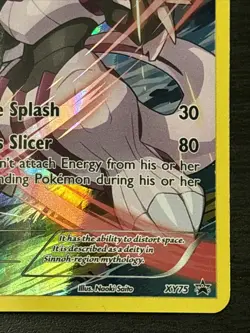 Pokemon Palkia XY XY75 Holo Black Star Promo 2015 TCG Card English Full Art Nm - Image 4