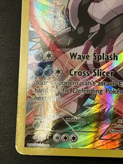 Pokemon Palkia XY XY75 Holo Black Star Promo 2015 TCG Card English Full Art Nm - Image 5