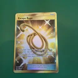Pokemon TCG: Escape Rope 163/147 Burning Shadows Hyper Rare - Image 1