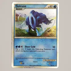 Suicune - HGSS21 - Pokemon Heart Gold Soul Silver Promo Holo MP - Image 1