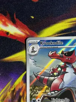 Krookodile 137/086 Holo Illustration Rare SV: Black Bolt NM English Pokemon - Image 3