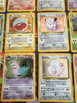 Vintage Pokemon Holo Rare 1st Edition Lot Base Set Jungle Muk Electrode WOTC - Image 3