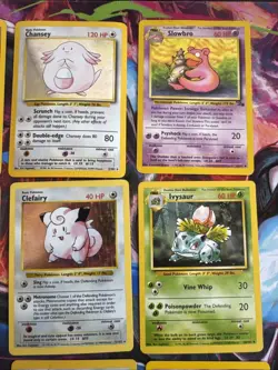 Vintage Pokemon Holo Rare 1st Edition Lot Base Set Jungle Muk Electrode WOTC - Image 5