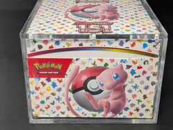 Pokemon 151 SV3.5 Booster Bundle Display Factory Sealed Case W/Acrylic Case - Image 5