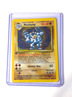 Machamp [1999-2000] #8 | Pokemon Base Set Holo LP/NM - Image 1