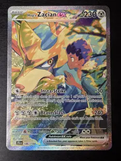 Hop's Zacian EX 186/159 - Journey Together - Special Illustration Rare - Pokemon - Image 1