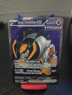 Pokemon TCG Iron Boulder EX Temporal Forces 192/162 Mint/Near Mint - Image 1