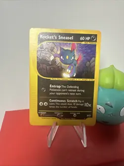 Pokemon TCG Rocket's Sneasel Best of Game 5/9 Regular Promo Promo - Image 1