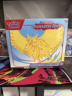 POKEMON ELITE TRAINER BOX ETB BLUE PARADOX RIFT NEW SEALED! - Image 1