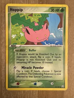 Hoppip 57/109 Ex Team Rocket Returns Common Pokemon 2004 Non Holo DMG - Image 1
