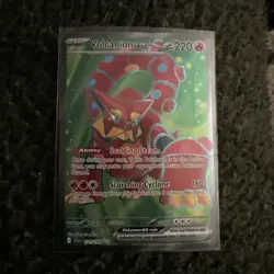 Volcanion Ex 171/159 Journey Together Ultra Rare Full Art Pokemon TCG NM - Image 2