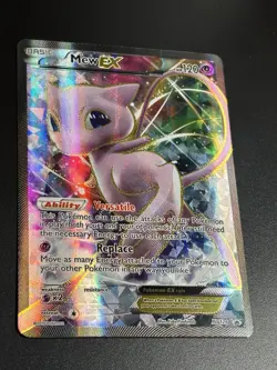 Pokemon Mew Ex Black Star Promo XY126 Full Art NM - Image 3