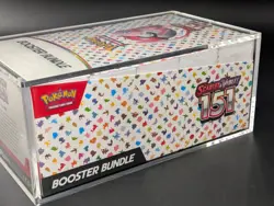 Pokemon 151 SV3.5 Booster Bundle Display Factory Sealed Case W/Acrylic Case - Image 4