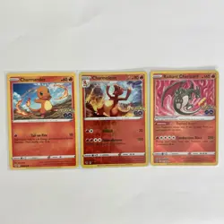 Pokemon GO Charizard Evolution Lot - Charmander Charmeleon + Radiant Charizard - Image 1