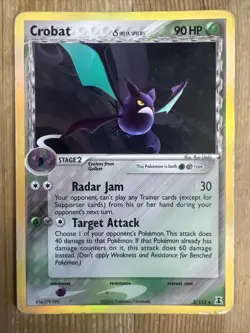 Crobat (Delta Species) - 2/113 - Holo Rare Pokemon DMG #2 - Image 1