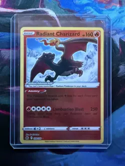 Pokemon TCG Radiant Charizard Crown Zenith 020/159 NM Condition - Image 1
