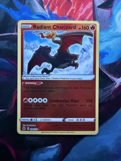 Pokemon TCG Radiant Charizard Crown Zenith 020/159 NM Condition - Image 3