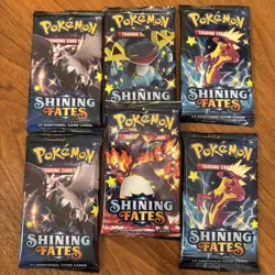 Pokemon Shining Fates Sealed Booster Packs (6) | Charizard Art | Factory Sealed - Image 4
